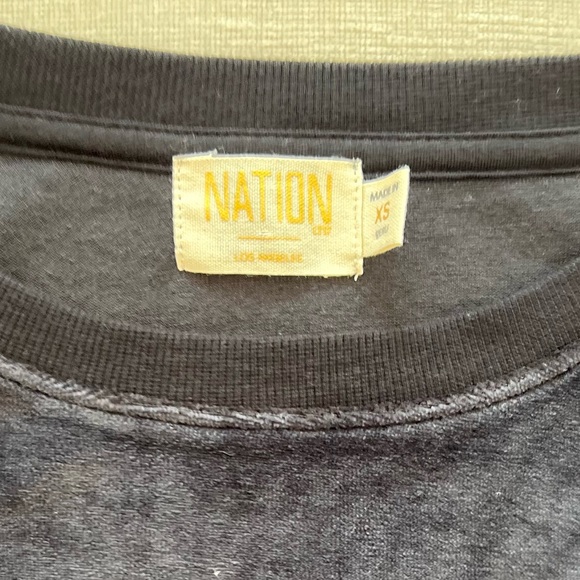 Nations - KIERA VELVET LANTERN SLEEVE / Black - Picture 8 of 14